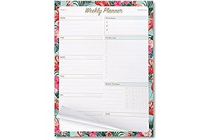 2021 Flamingos Weekly Planner