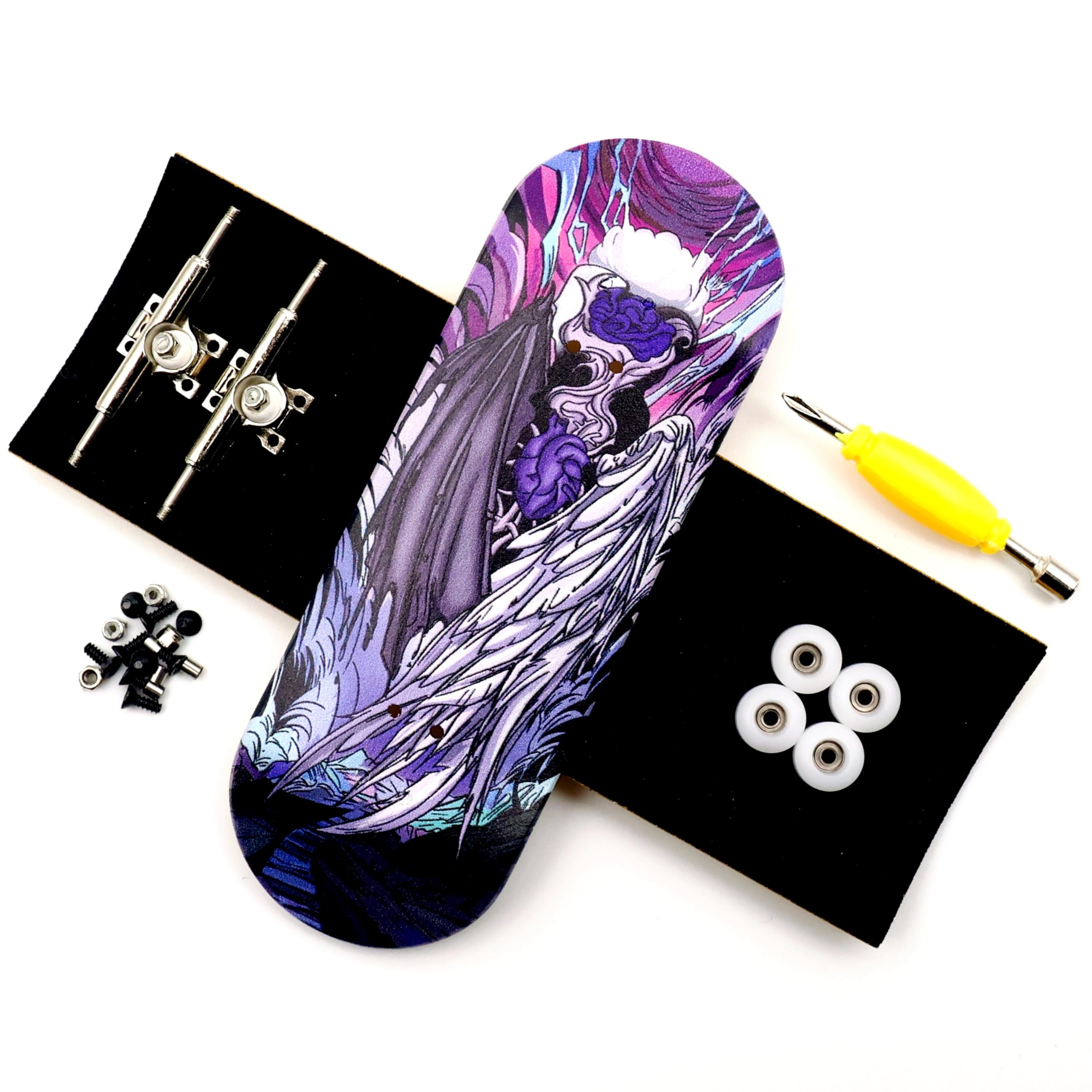 RACOFSB 32mm Pro Fingerboard 12 Constellation Series Wooden Finger Board (Gemini)