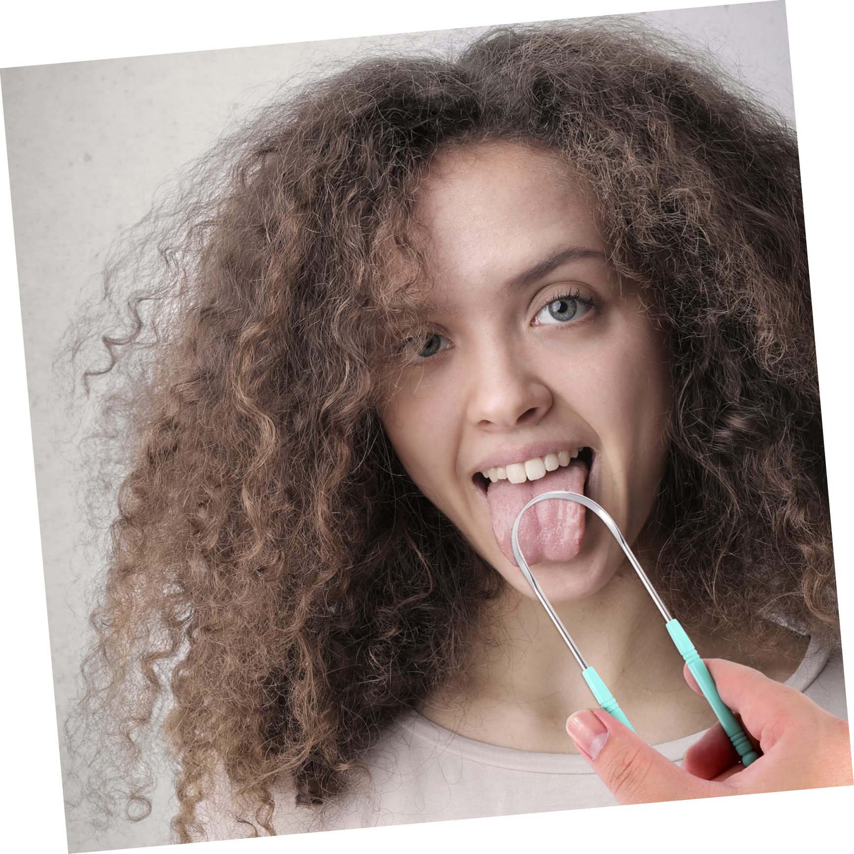 3 set Raschietto Per La Lingua Strumento Per Raschiare La Lingua Puliscilingua Dispositivo Per Raschiare La Lingua Puliscilingua Dispositivo Orale In Acciaio 4 pezzi*3