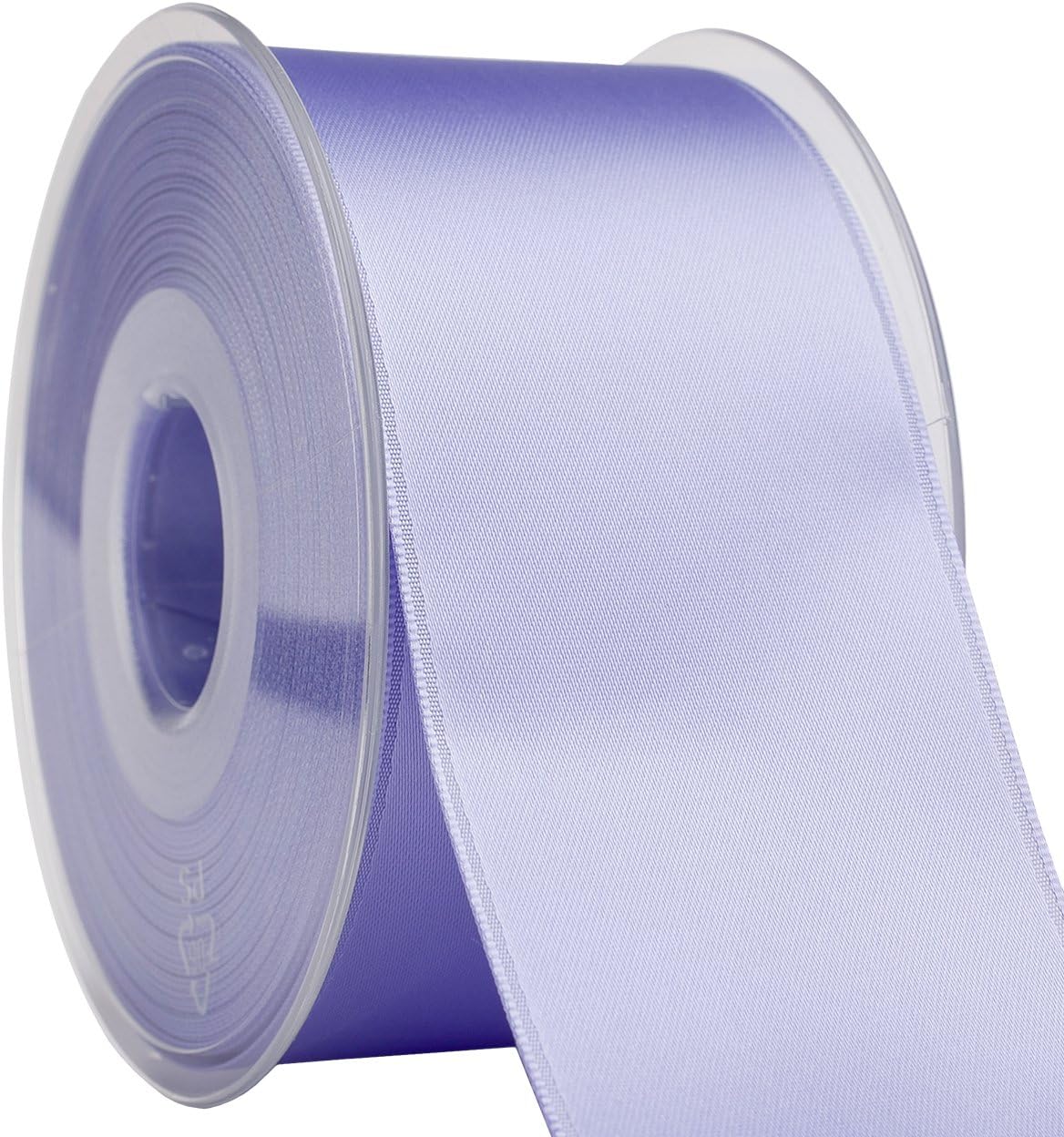 Morex Ribbon DF Swiss Satin Ribbon, Iris, 2 inch by 27 Yards