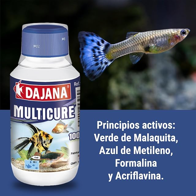 Foto 4 de 6 de Dajana Multicure Tratamiento para Peces de Amplio Espectro contra Hongos