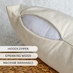 AVOIN colorlife Dahlia Fleurs Couvertures d'oreillers à jet gris, 18 x 18 Inch Maison Sweet Home Salon extérieur Coussin Décoration pour Canapé Couch Ensemble de 4