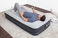 Vista 9 de SLEEPLUX Colchón de aire inflable duradero con bomba incorporada, almohada y cargador USB