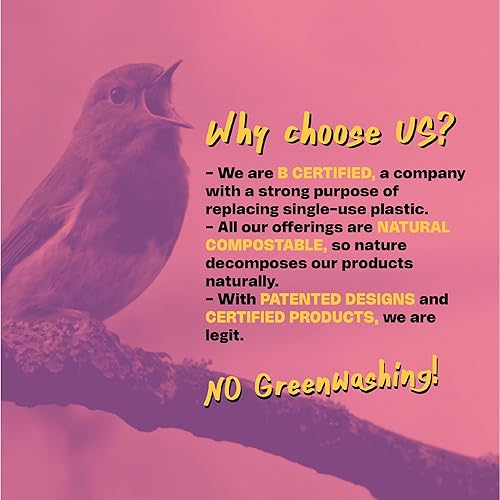 Miniatura 7 de Soporte con tope - Recipientes de cartón para llevar, ideal para donas, tacos, sándwiches pequeños, tintas ecológicas a base de verduras, 8.81