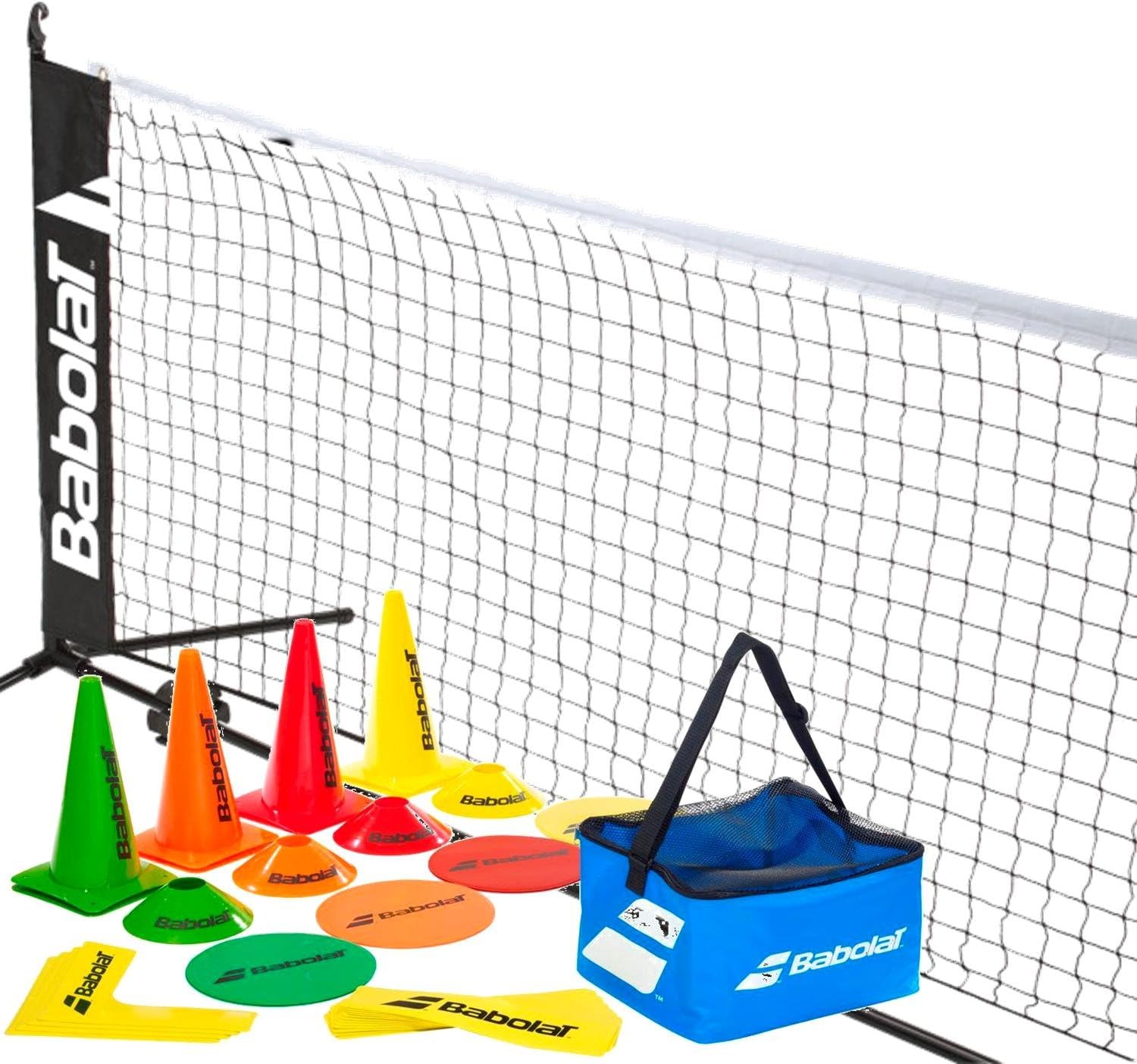 Babolat Kid's Home Tennis Starter Kit - USTA Approved 10 and Under Tennis Equipment