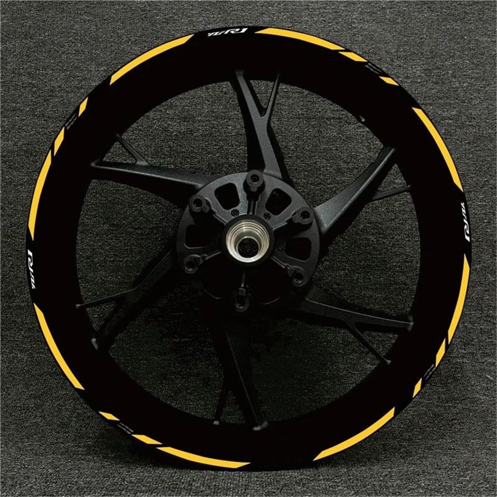 Wheel Stickers Motorcycle Wheel Stickers Rim Reflective Decal for YZFR1 YZF-R1 YZF R1 Stripe Decals Hub Sticker Rim Reflective Decal
