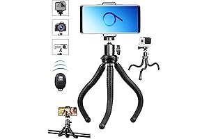 udoo Phone Tripod Legs, Premium Flexible Phone Tripod and Phone Stand