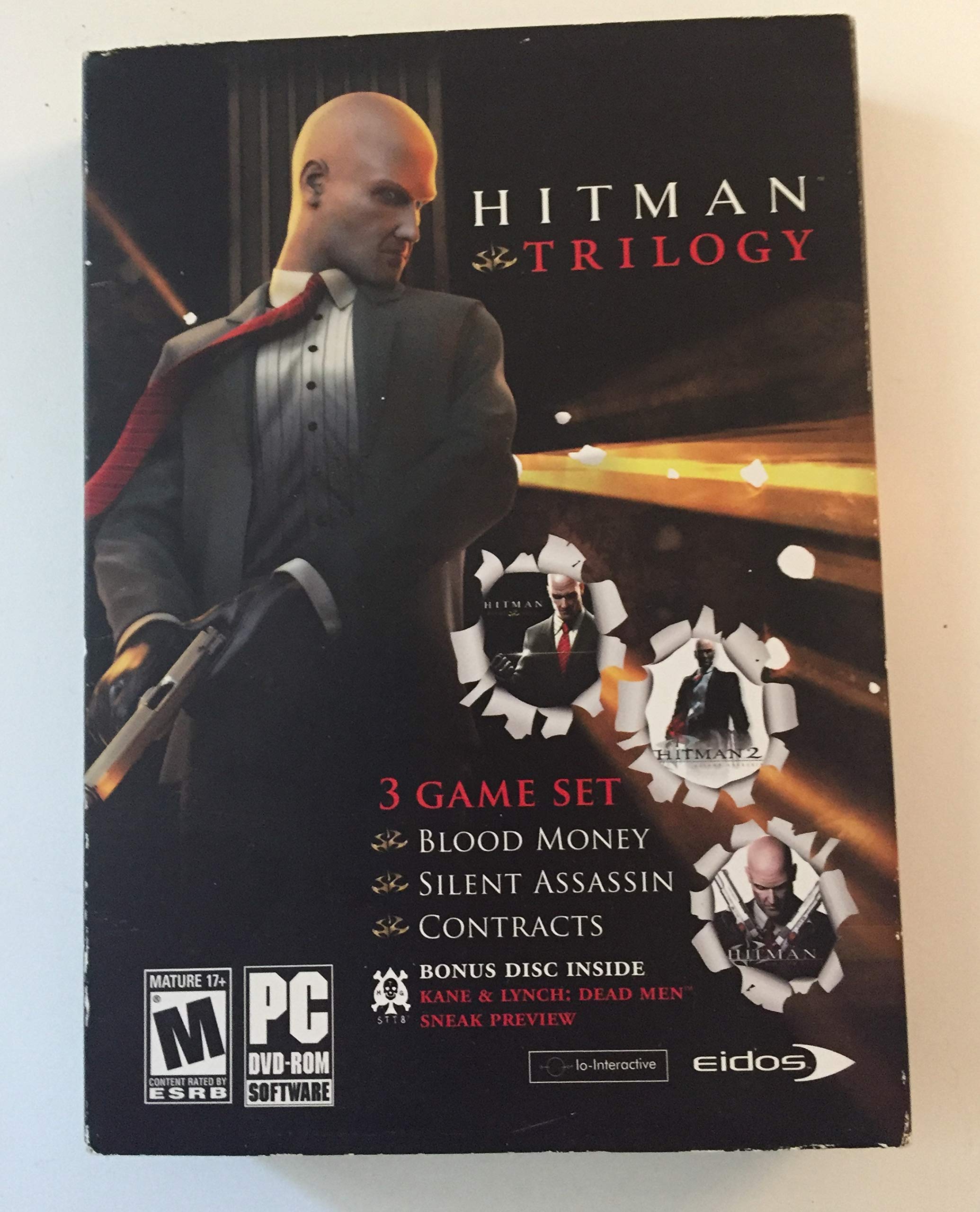Hitman Trilogy (Includes Silent Assassins, Blood Money and Contracts)
