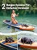 Niphean (Extra Large) Stand Up Paddling Board SUP for 2+1 People/Families SUP Board with (Beginners) Balancing Wings Waterproof Mobile Phone Case Stand Up Paddle Board for Adults Gift Ideas