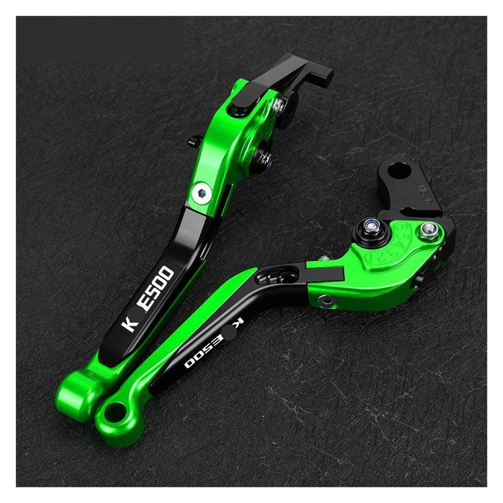 YWQJIOPM Motorcycle Brake Clutch Lever Motorcycle for KLE 500 KLE500 1991-2007 Extendable Brake Clutch Levers Handlebar Handle Grips Ends Slider Accessories