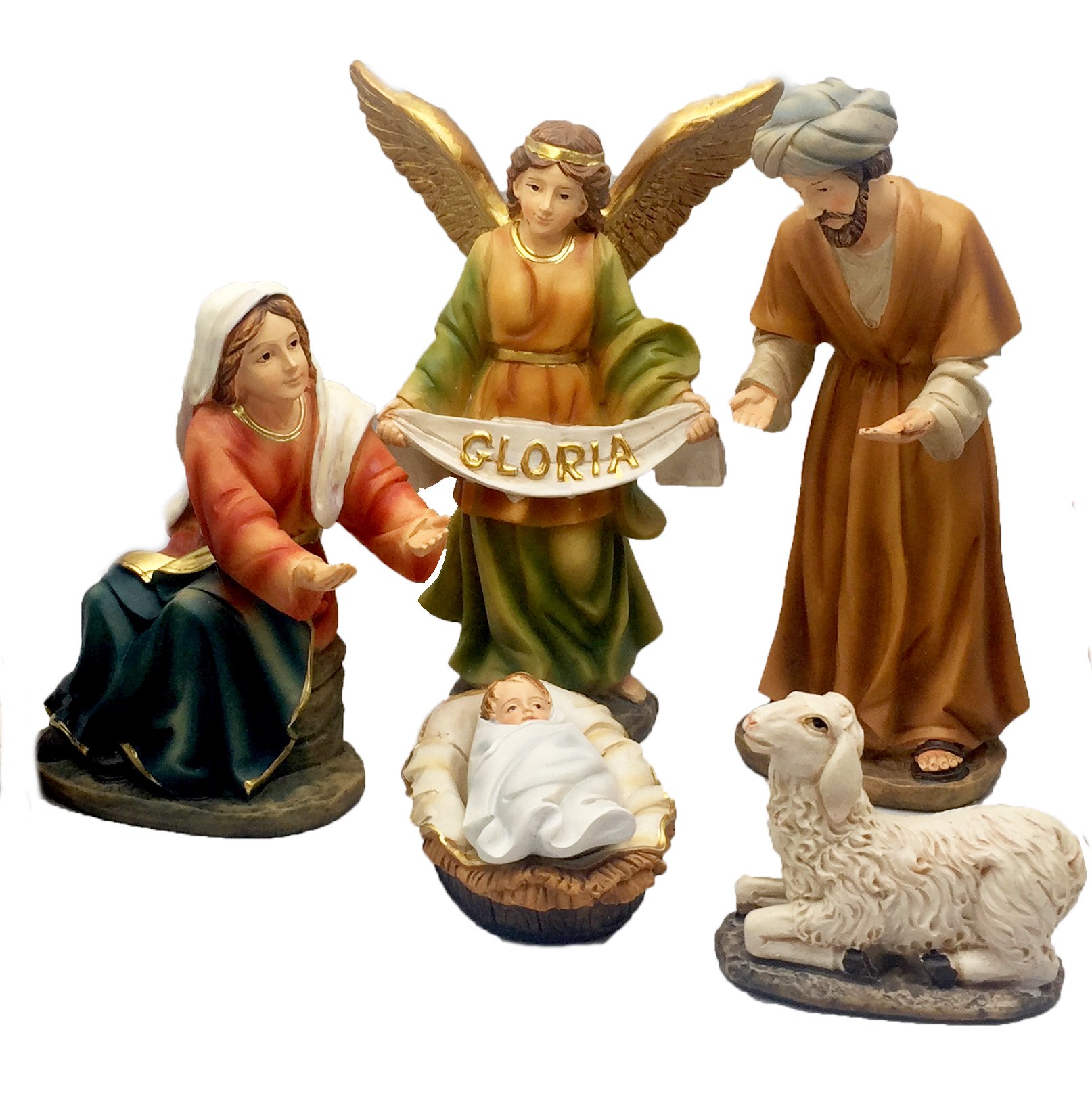 Kit Crèche De Noël En Origami à Assembler - Papier à Plier Pour Créer Jésus, Ange, Animaux, Activité Familiale