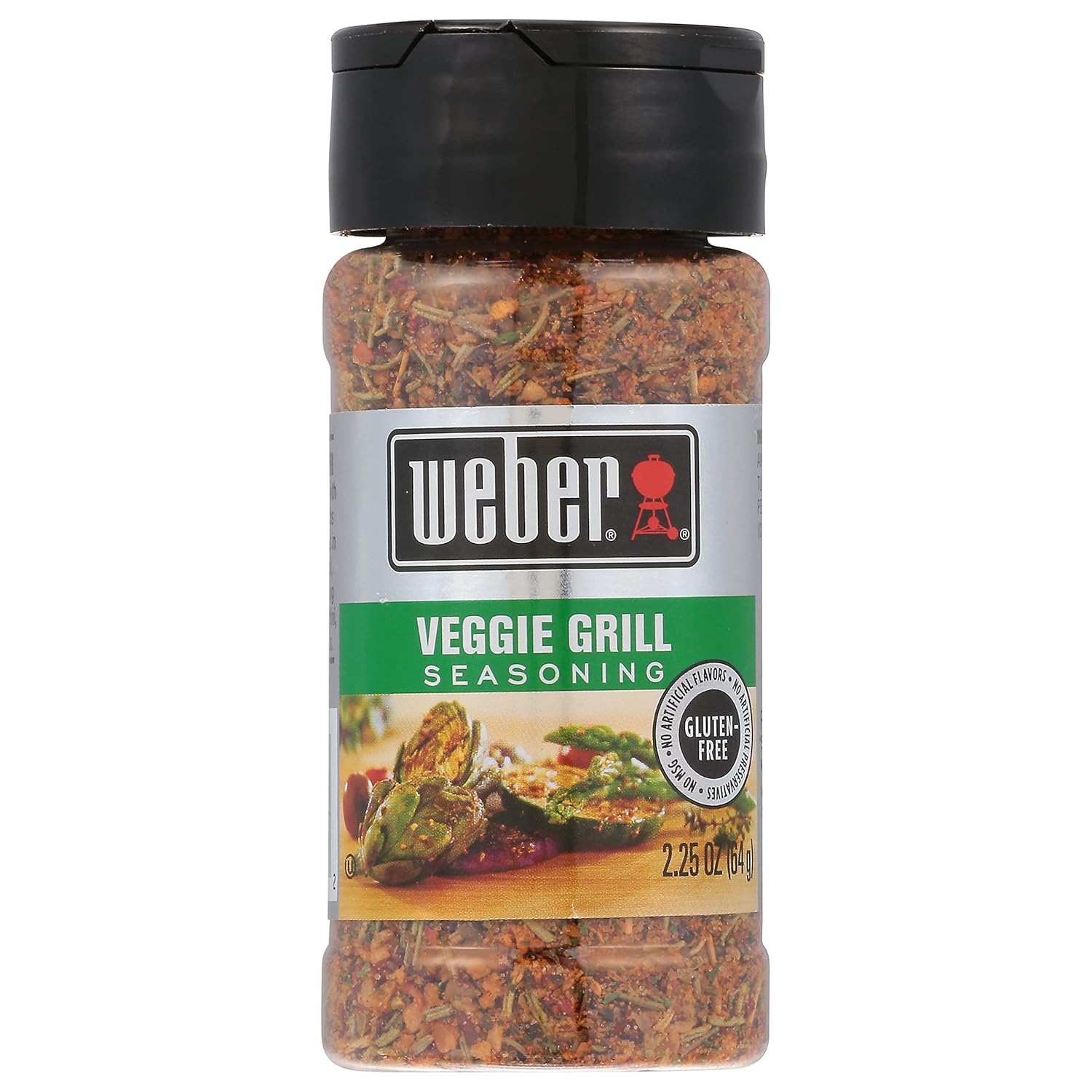 er Veggie Grill Seasoning, 2.25 Ounce Shaker Mixed