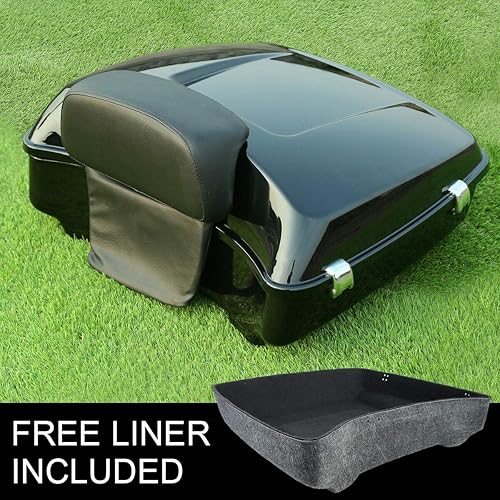 Miniatura 2 de TCT-MOTORPARTS Respaldo de maletero y placa base para Harley Street Road Glide 2014-2025