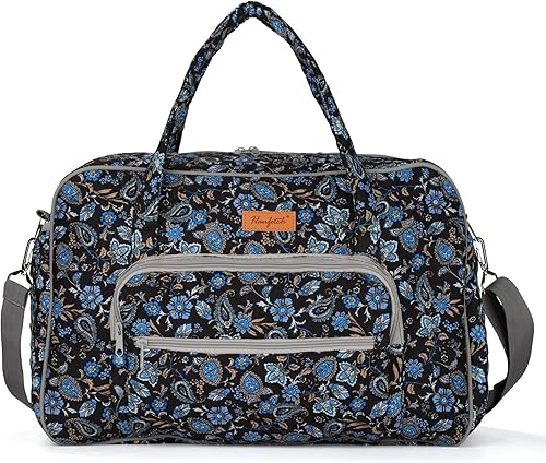 Miniatura 3 de Organizador de Almacenamiento de Hilo, Bolsa Cruzada para Tejer, Bolsa Tote Grande de Ganchillo, Estuche Portador de Hilo de Regalo para Llevar