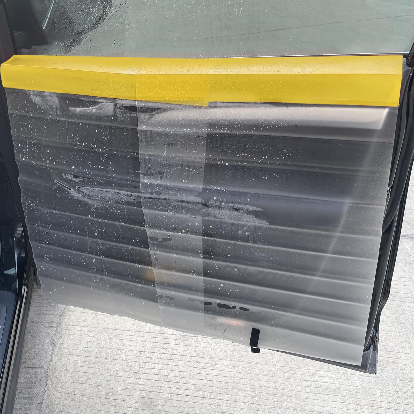 NBTOOL Window Tint Tools 2Pcs Car Door Panel Covers Waterproof Tint Kit for Window Tinting Application - Yellow