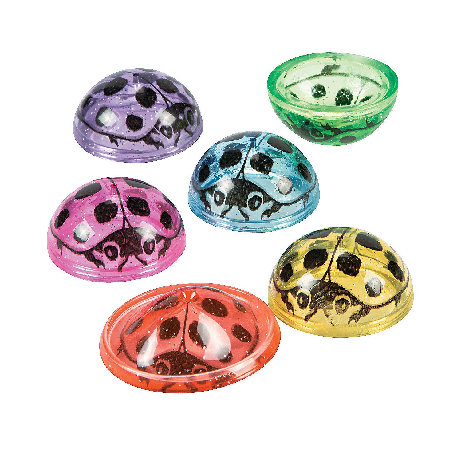 Fun Express Lady Bug Glitter Popper
