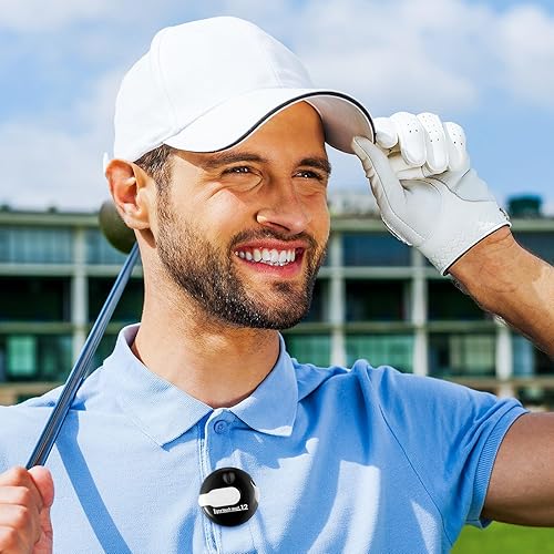Miniatura 7 de Weewooday - Contador de puntuación de golf de 2 piezas, contador de golpe, contador de golf con reinicio de un solo toque para marcador de juegos de