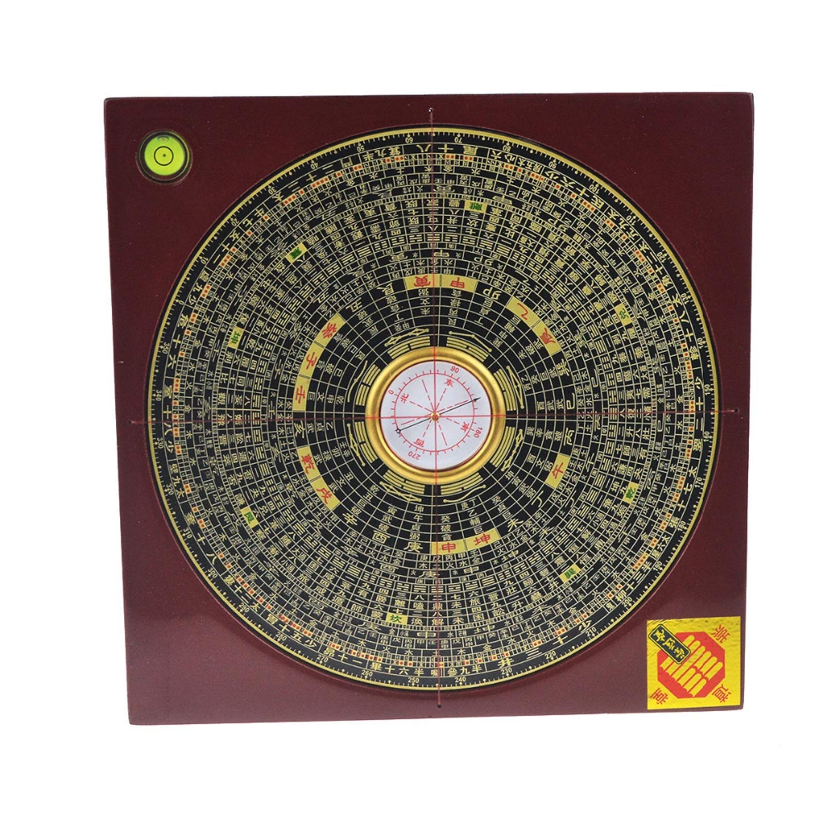 HMTE Bussola Feng Shui Luo Pan 8 Pollici Bussola Feng Shui Bussola Geomantica Bussola Gossip Bussola Fengshui Strumento