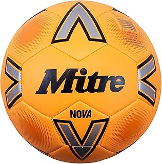 Mitre Nova 24 Soccer Ball, Size 5, Orange