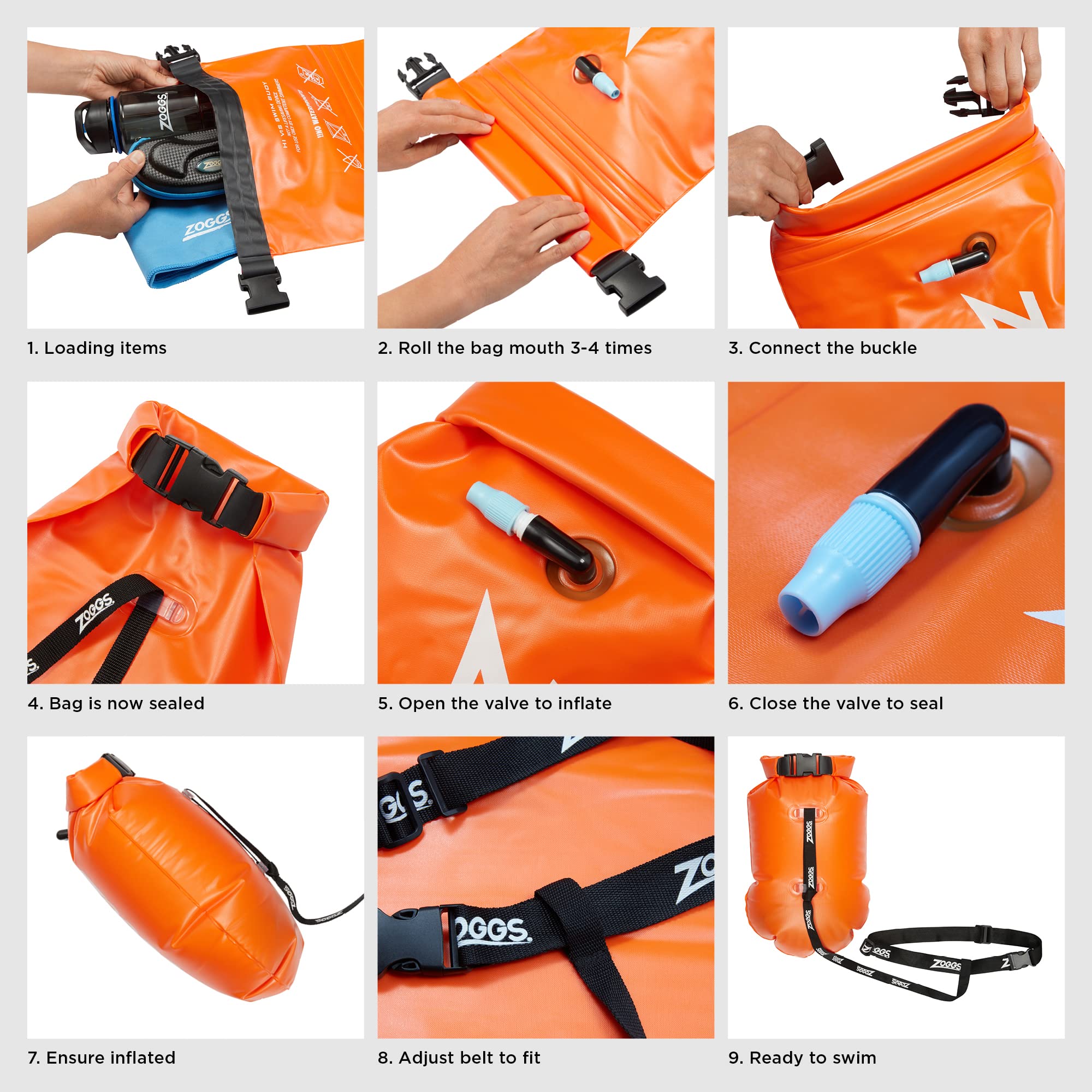 Zoggs HI VIZ Swim Buoy