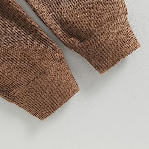 Miniatura 5 de Ropa para bebé niño pequeño, sudadera de manga larga con cuello redondo, pantalones casuales, 2 piezas, traje de otoño e invierno