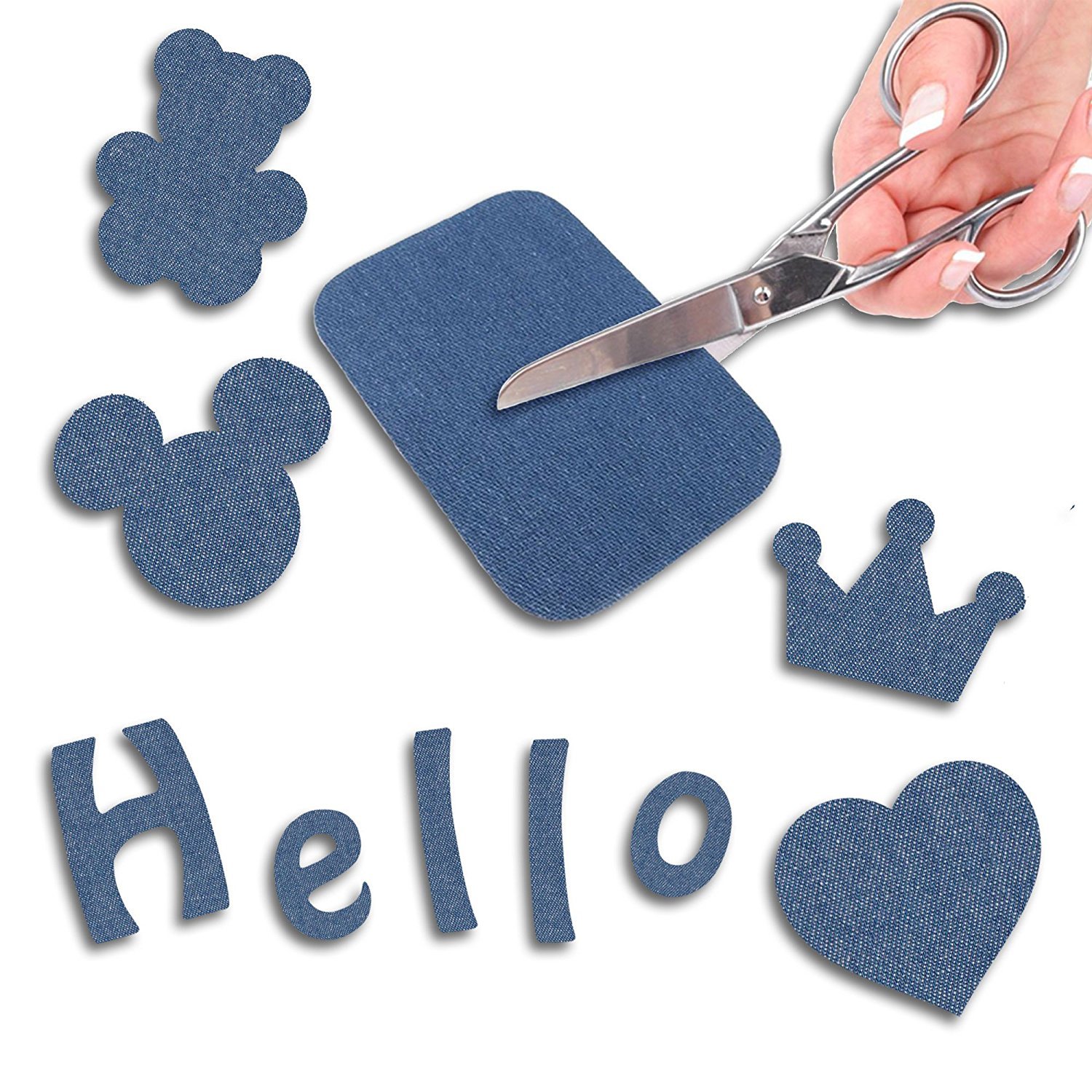 Parches Reparación Planchar Parches De Reparación Nortexx Para Planchar -  Pack De 1 Par, Solución Rápida Para Ropa O Bolsos IPhone 8 Plus 128 GB, image size:1500x1500