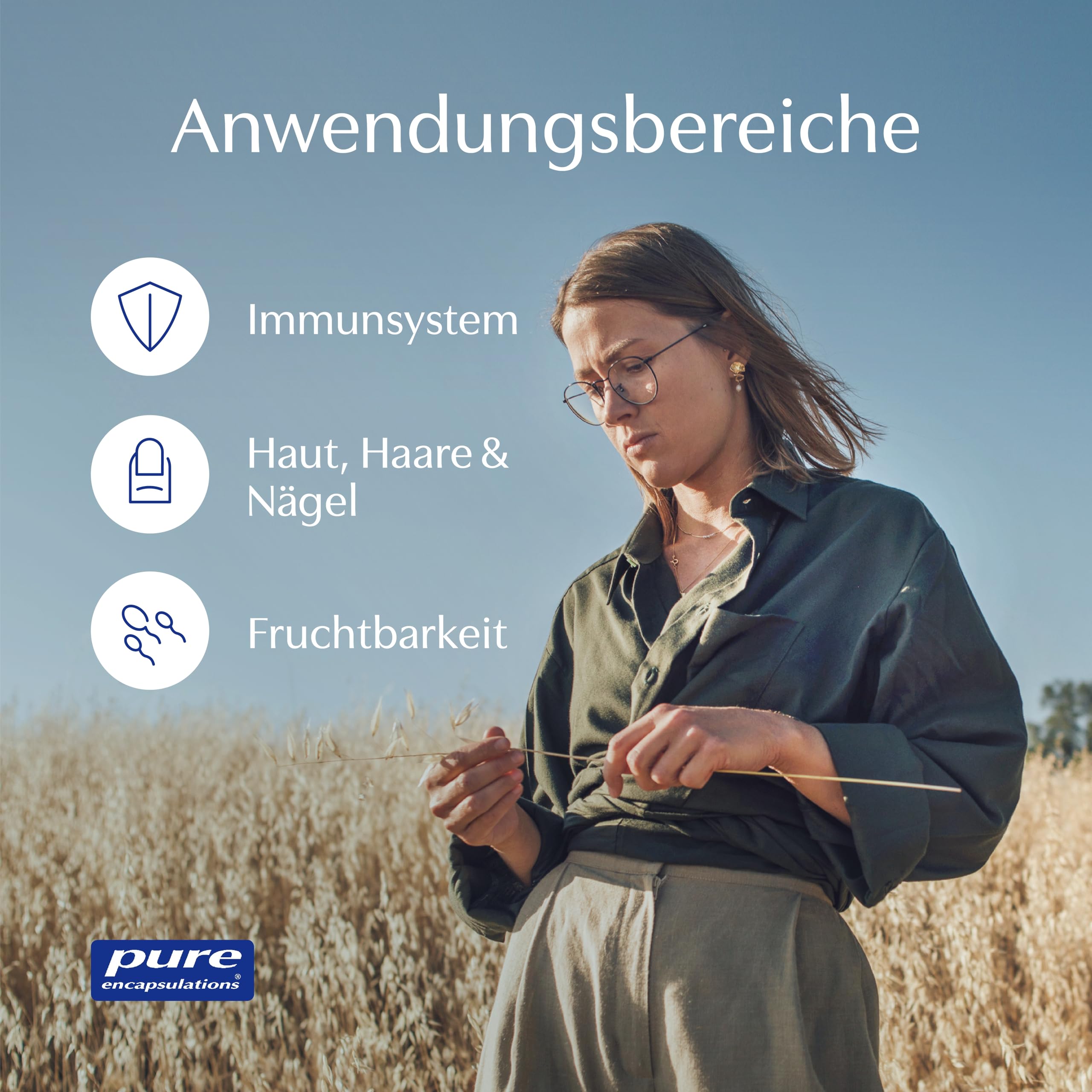 Pure Encapsulations - Zinkpicolinat - Immunsystem Stärken - Erhalt von normaler Haut, Haare, Nägel & Knochen - 60 vegane Kapseln
