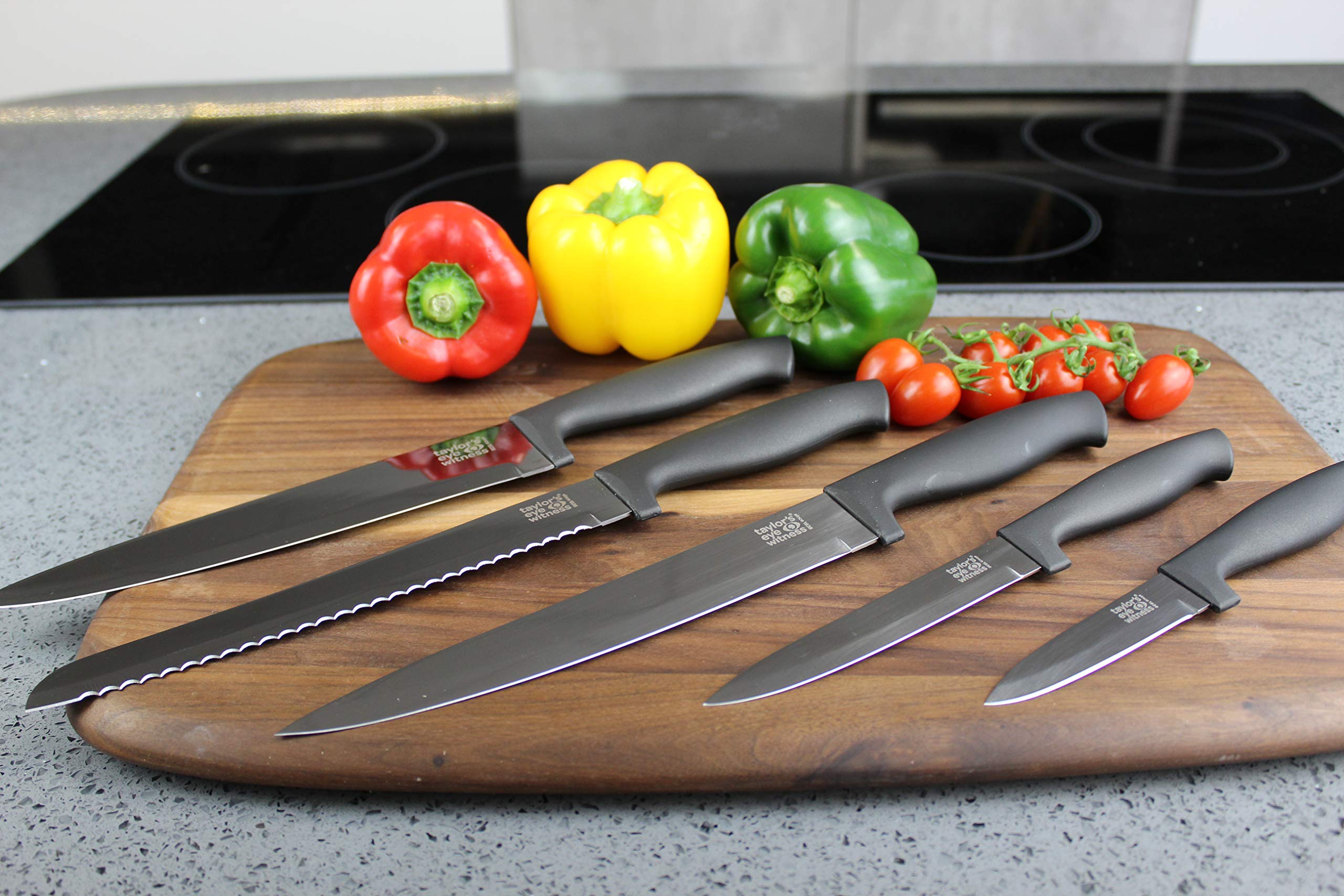 Taylor's Eye Witness, 5-teiliges Küchenmesser-Set Titanium