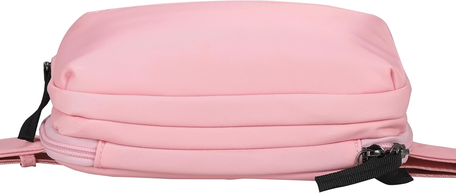 Lady Conceal Lightweight Nylon Concealed Carry Molly Fanny Pack and Sling with Ambidextrous Quick Draw Design (Coral)