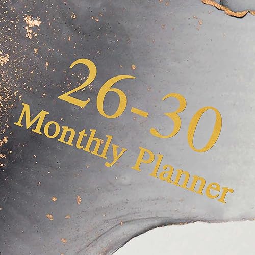 Miniatura 9 de Artfan Agenda mensual 2024-2029 encuadernada en espiral, agenda mensual de 5 años, calendario 2024-2029, julio de 2024 a junio de 2029, 8.5 x 6.4