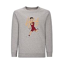 AS Roma Girocollo Grigio Dybala Kids 4y, Unisex-Bambini, 4 Anni