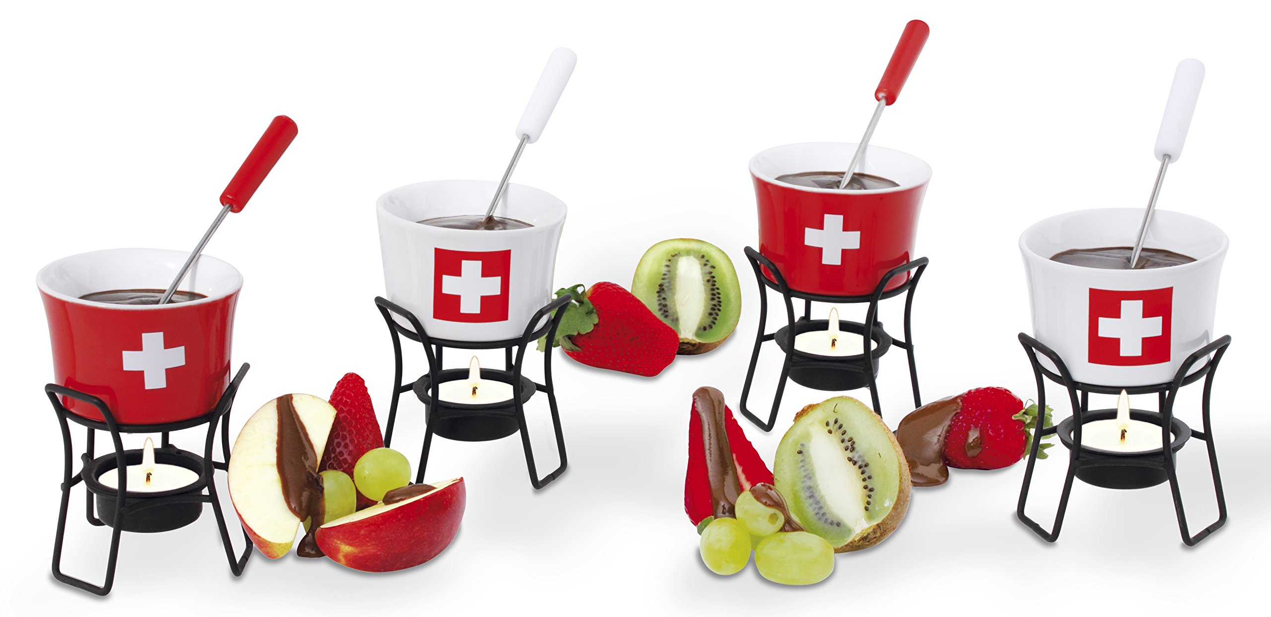 Nouvel 16-Piece Fondue Set, Multicolored