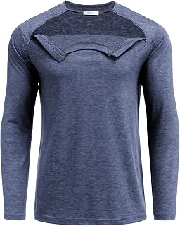 Deyeek Unisex Chemo Shirts for Port Access Chemotherapy Must Haves Long Sleeve Cancer Care Package for Men