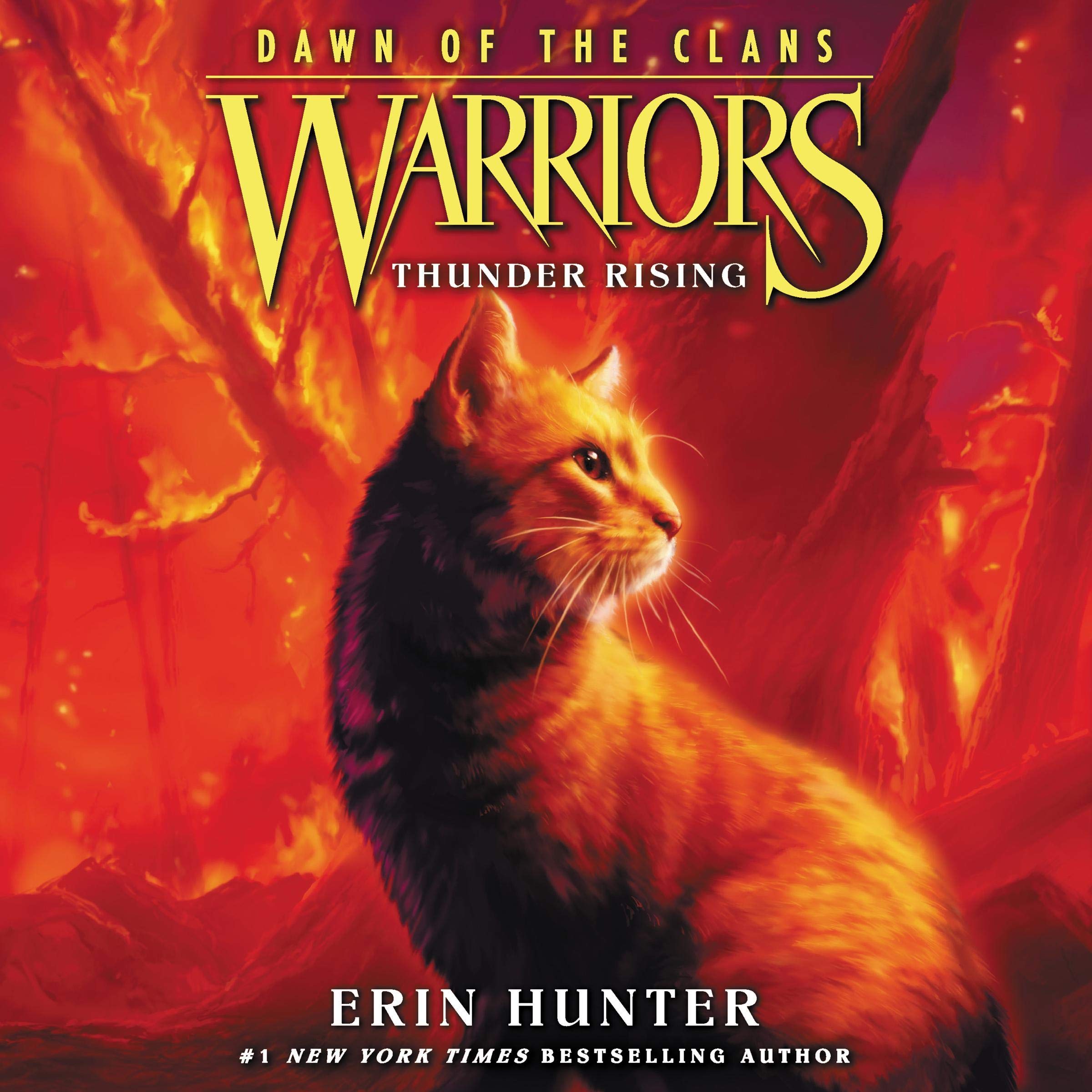 Cover art for Warriors: Dawn of the Clans #2: Thunder Rising