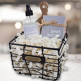 MagicWater Supply Crinkle Cut Paper Shred Filler-1LB Monster Ivory-Decorative & Protective Packaging for Bridesmaid Gifts & Bridesmaid Proposal Gifts Holiday Stuffers Birthdays Wedding & Anniversaries