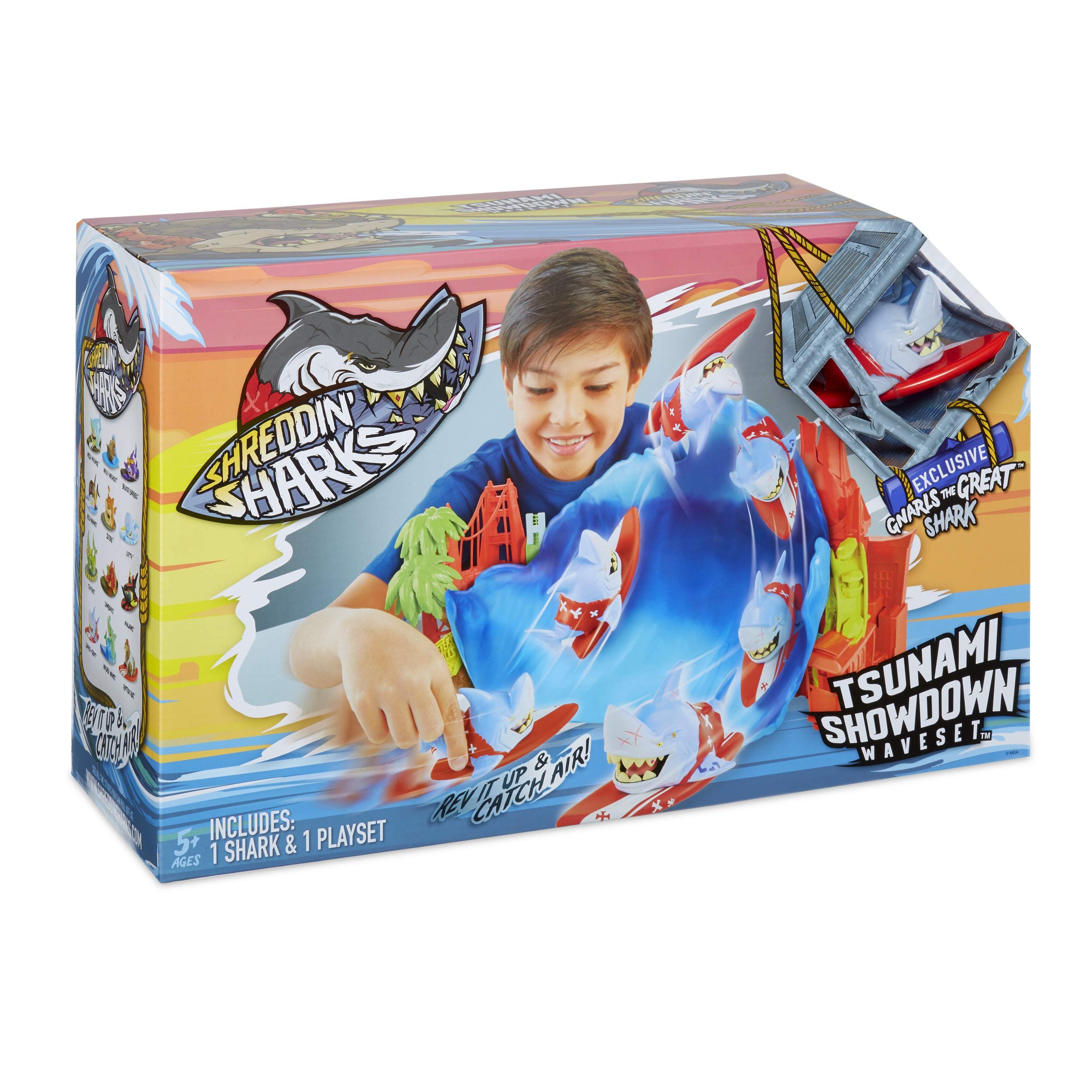 Amazon.com: MGA Entertainment Shreddin' Sharks Tsunami Showdown