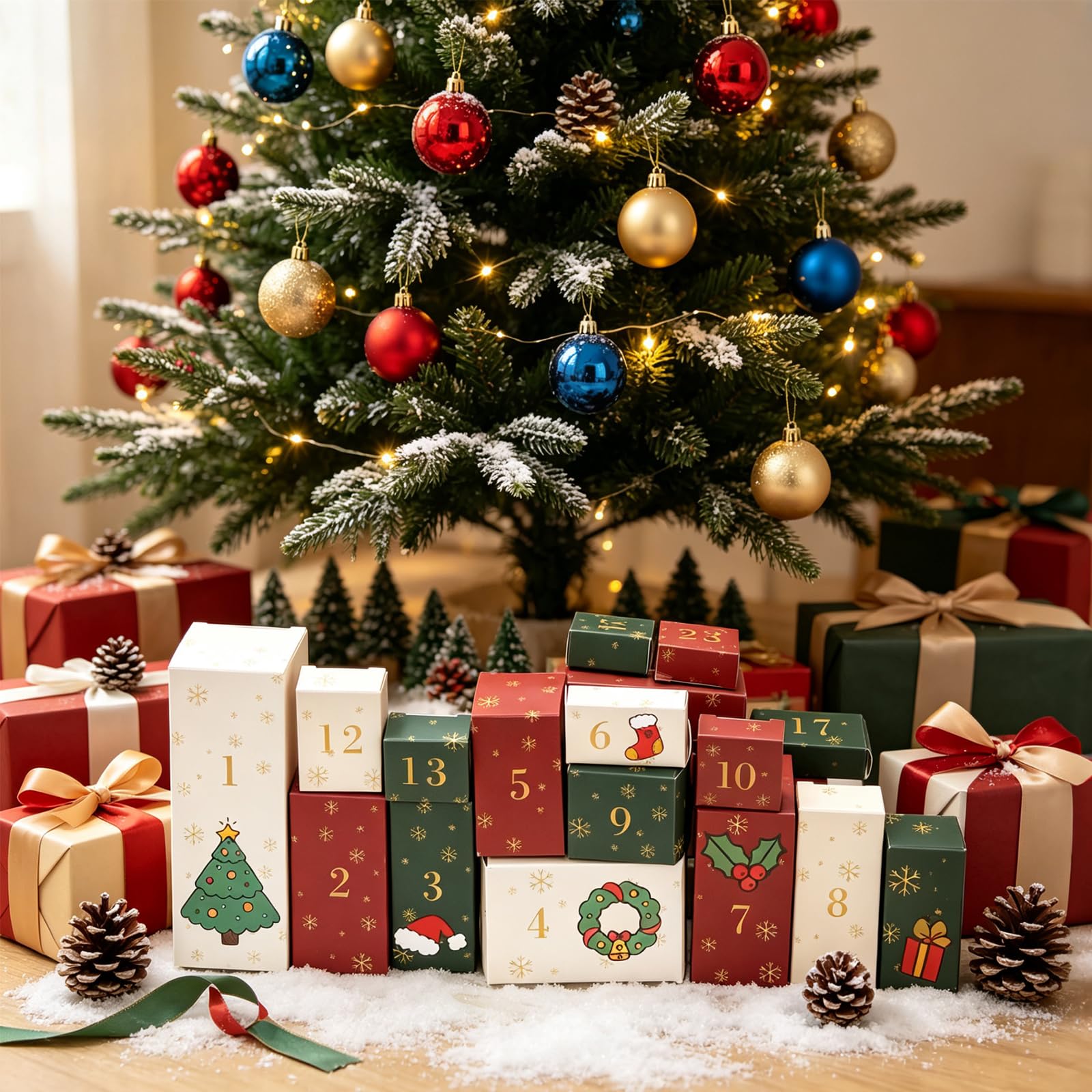 Adventskalender 2026 Frauen Mädchen 24-Tage Weihnachts Countdown Kalender