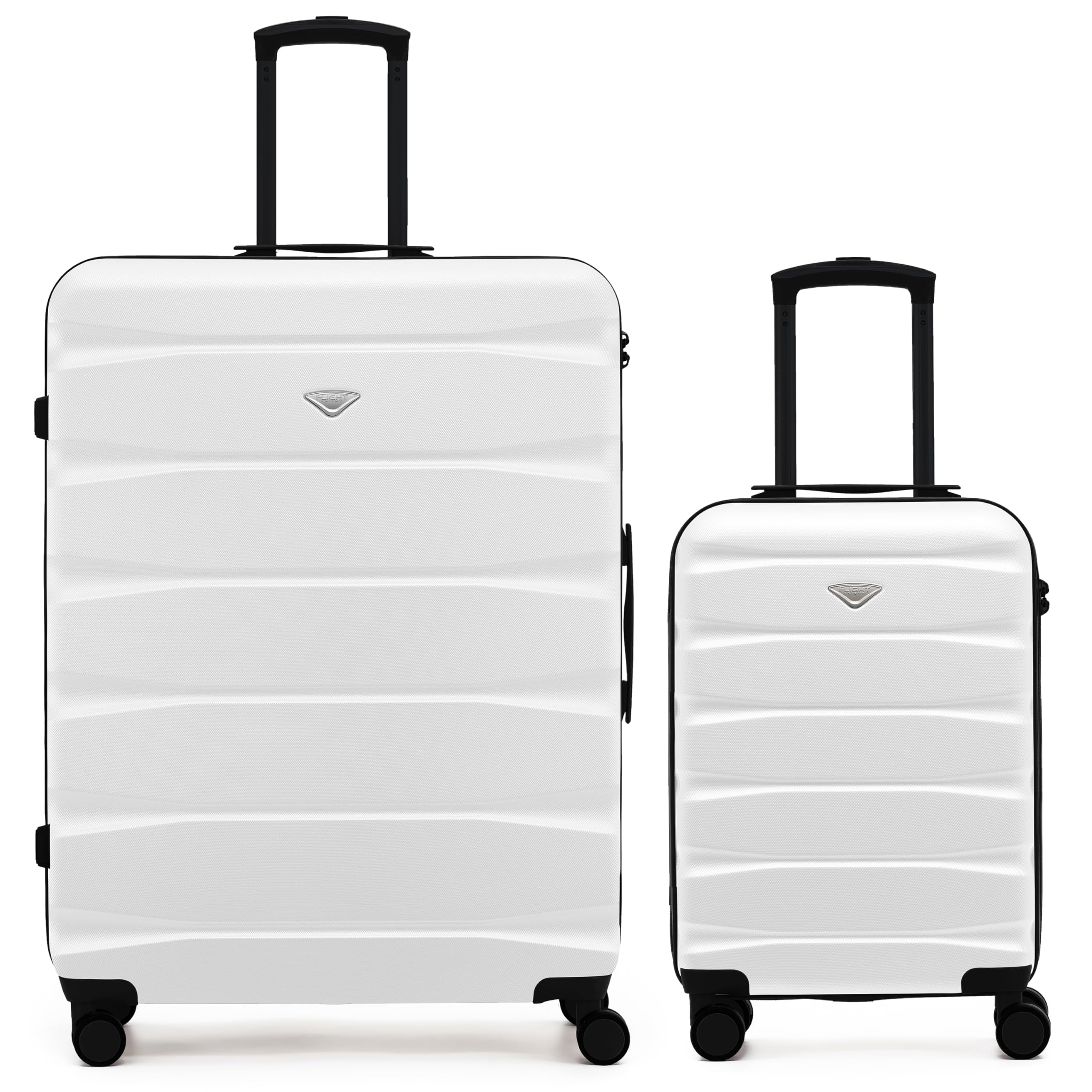 Flight Knight Underseat Cabin Suitcase 45x36x20cm | Free Hand Luggage for EasyJet & Wizz Air | Lightweight ABS Hard Shell with 8 Silent-Glide Spinner Wheels | Max Space Travel Bag — view 224