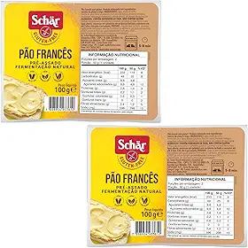 Kit 2 Pacotes com 2 Unidades cada de Pão Francês sem Glúten - Schär