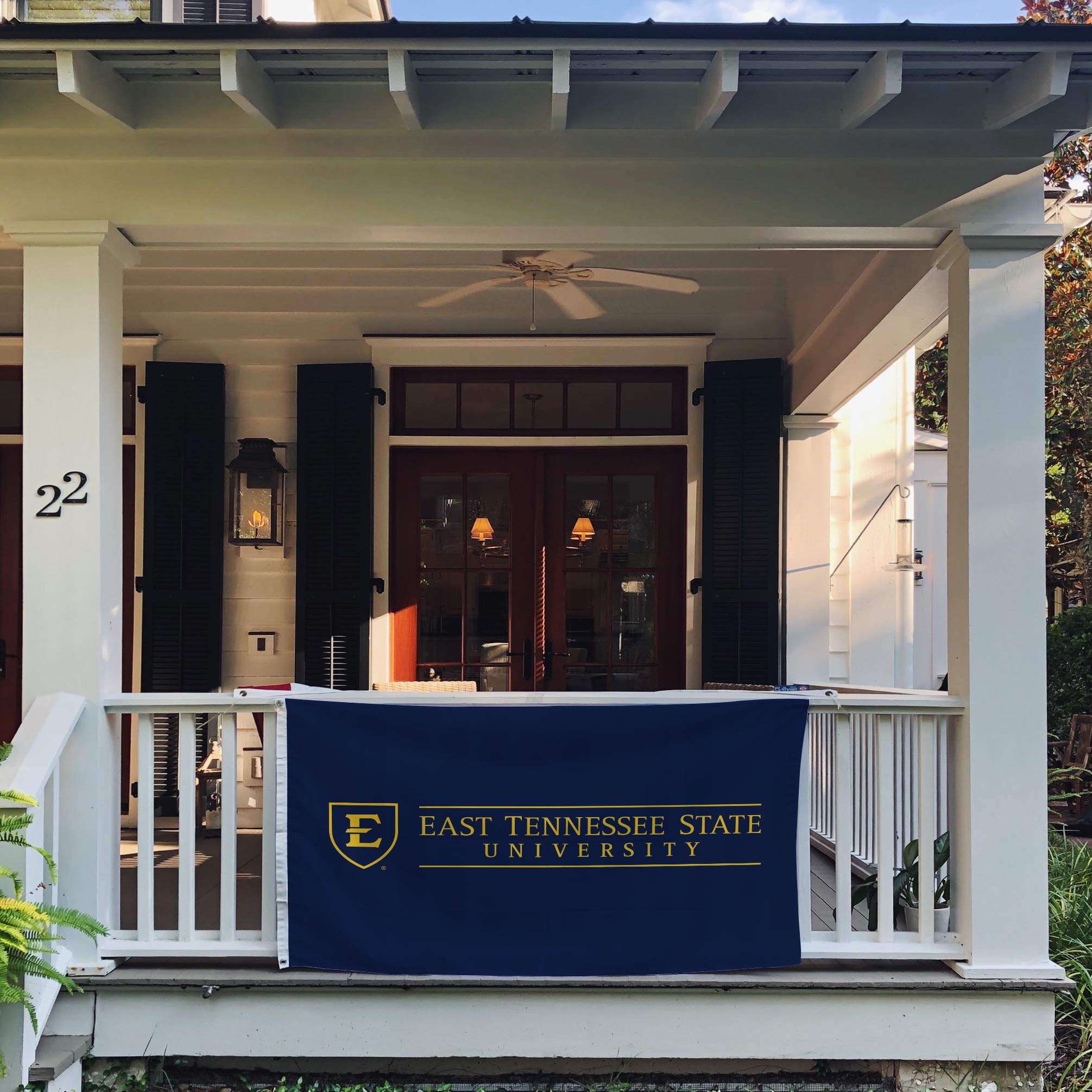 Desert Cactus East Tennessee State University NCAA Flag – 3x5 Ft Polyester Indoor/Outdoor Officially Licensed