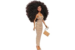 11-inch Naturalistas Mixed Barbie Doll for Kids Age 3 and up