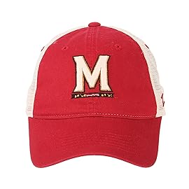 Zephyr mens Hat University Relaxed Cap, Purple, One Size US