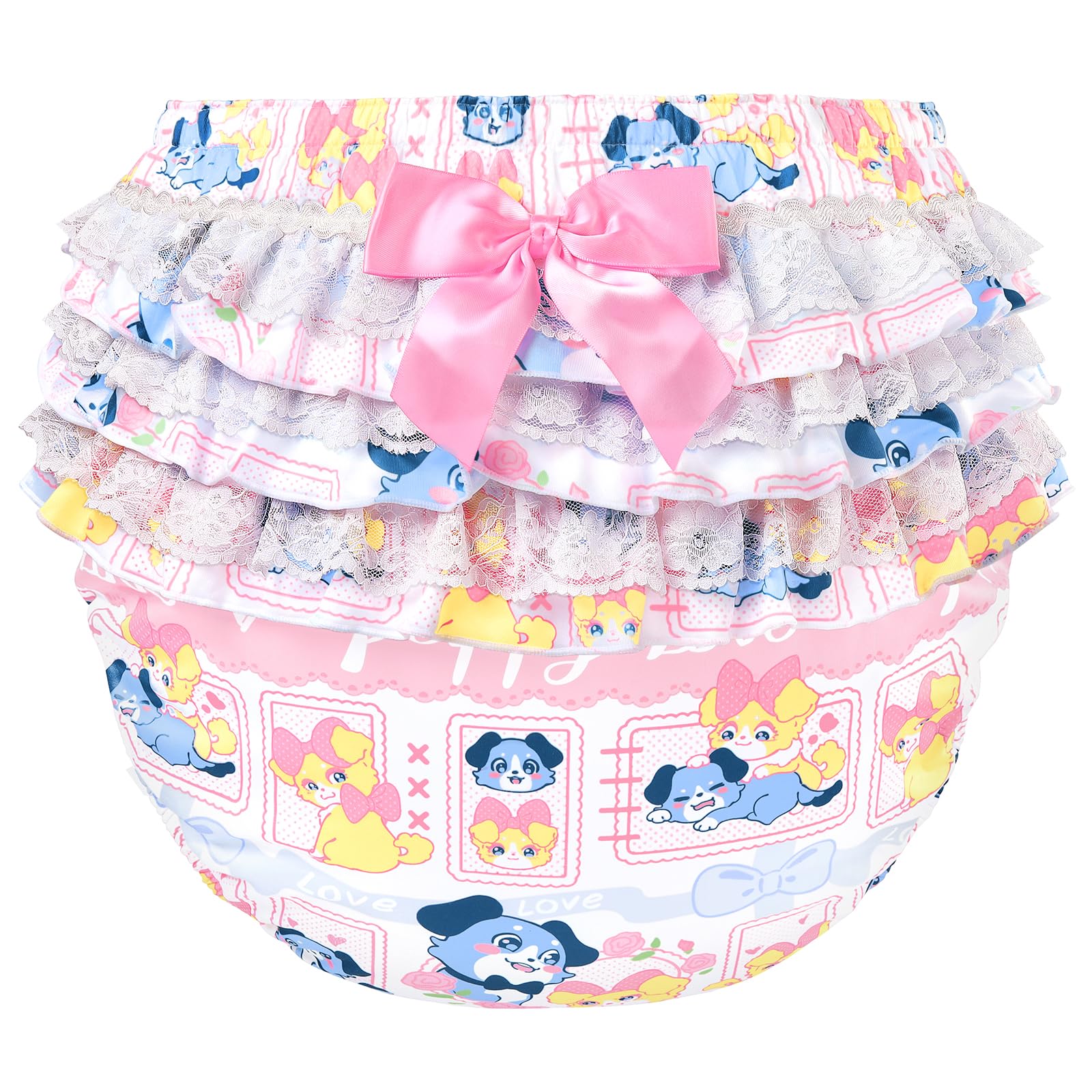 Photo 1 of LittleForBig Adult Diaper Cover - Pink, Large