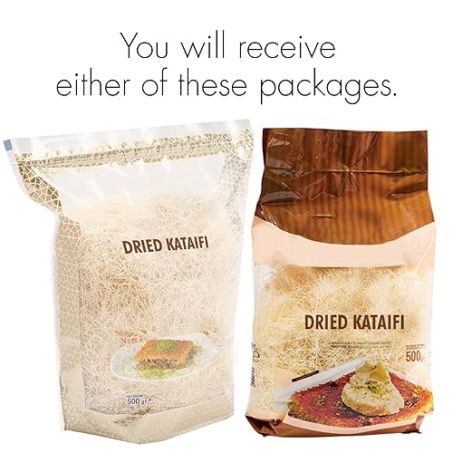 Miniatura 2 de Hakan Kataifi Masa Phyllo triturada, pasta Kataifi, Kadayif para barra de chocolate Dubai Pistacho, Knafeh, masa Kunafa, pasteles de Oriente Medio y