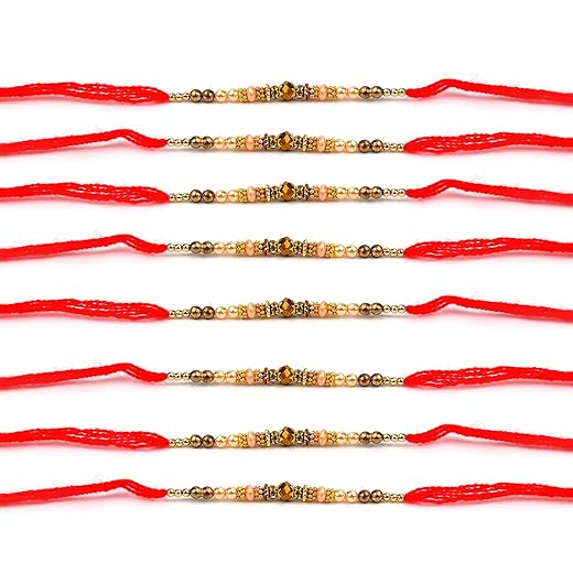 RUDRA CENTRE Rakhi in Pearl Design for raksha bandhan 2023 (1)