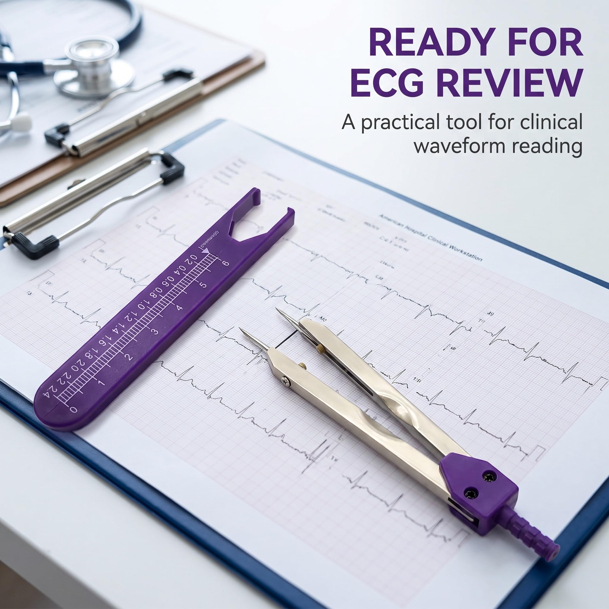 EKG Calipers - Precise Measurement Tool -4 EKG Calipers - Precise Measurement Tool -4