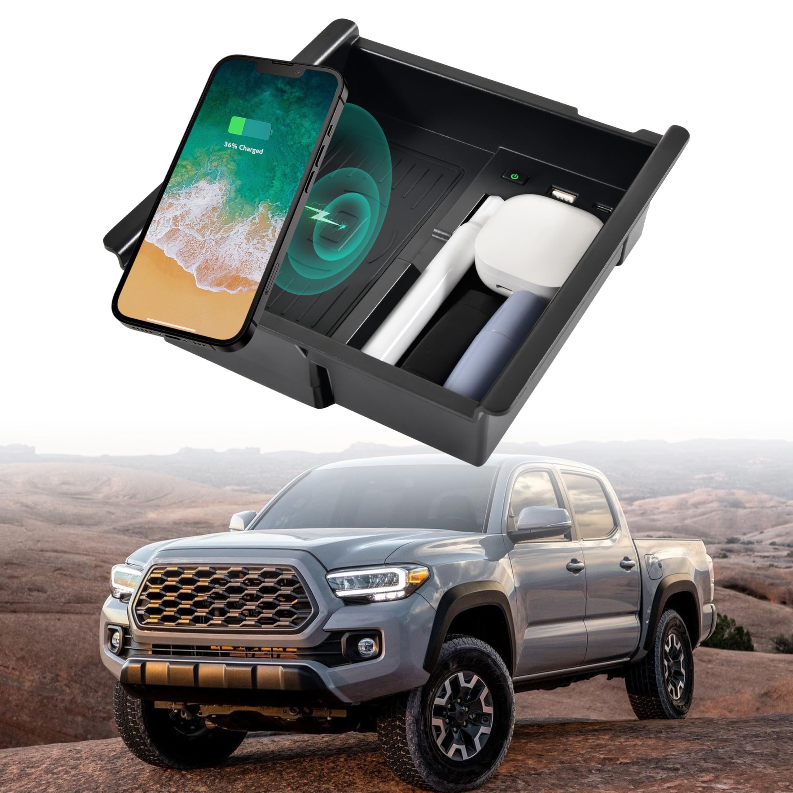Charging Pad 2019 Toyota Tacoma Wireless Charging Toyota Tacoma