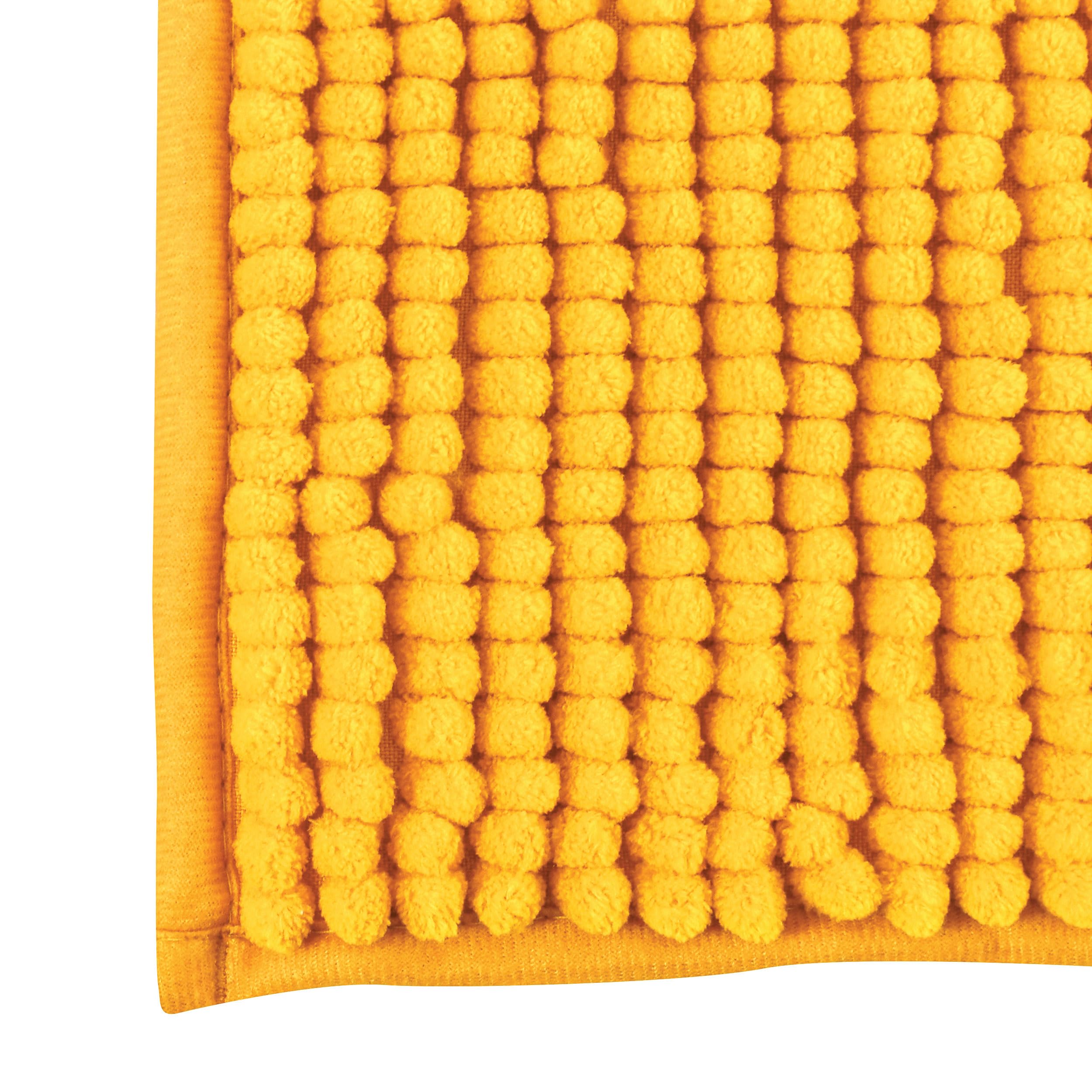 Tapis de Bain Microfibre Chenille Anti-dérapant 40x60 cm