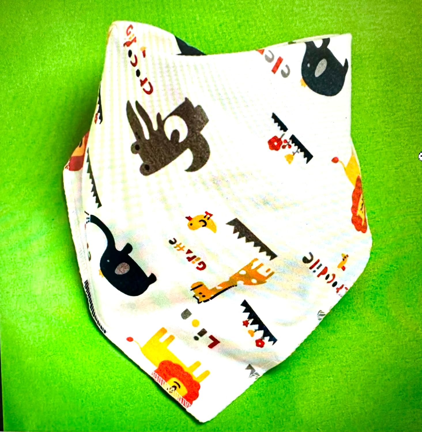 Copper Pearl Bibs 4 Pack - 100% Cotton, Soft Baby Bibs for Girls and Boys, Daily Use, White Background with Animal and Car Motifs - Copper Pearl Quality