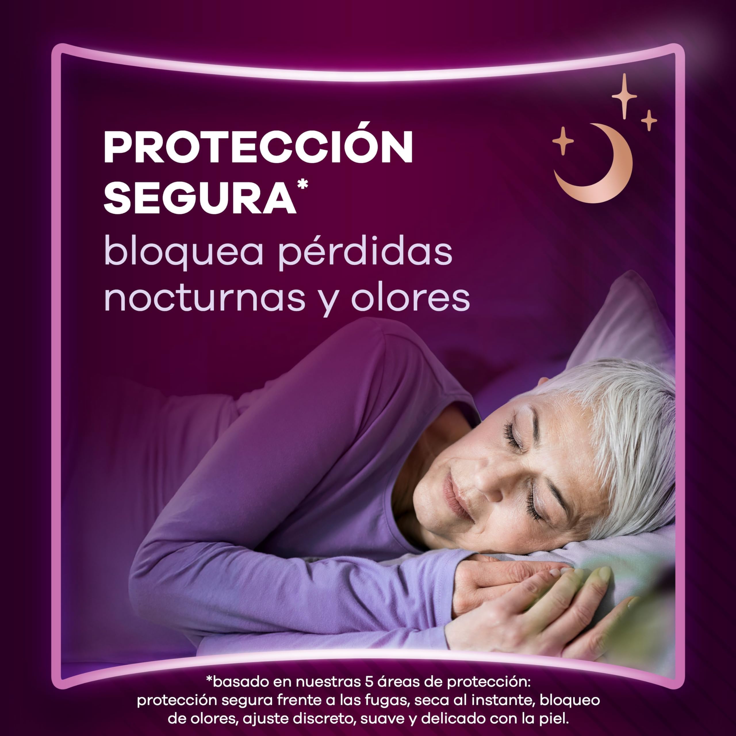 Ausonia Discreet Compresas Ultra Día Y Noche, Pack de 48, Para Pérdidas De Orina Para Mujer, Extra Segura Y Discreta